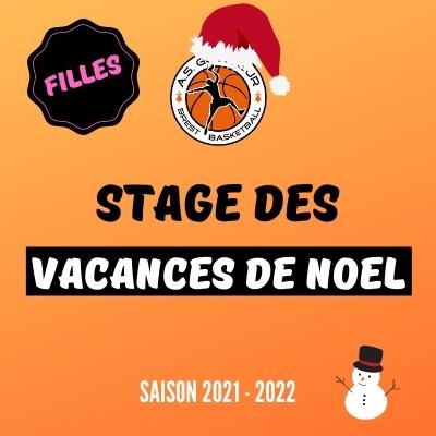 Stage de noël - Filles